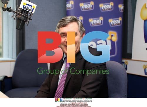Gordon Brown on Real Radio Northeast