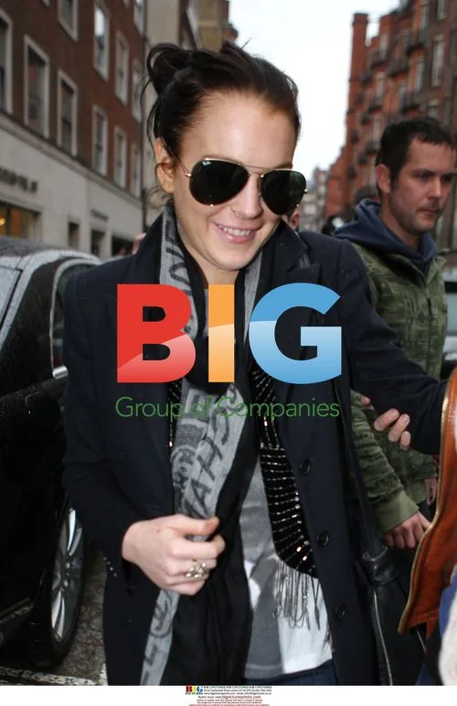 Lindsay Lohan Leaving Office