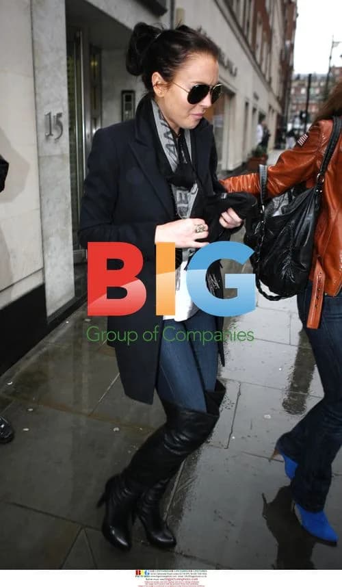 Lindsay Lohan Leaving Office