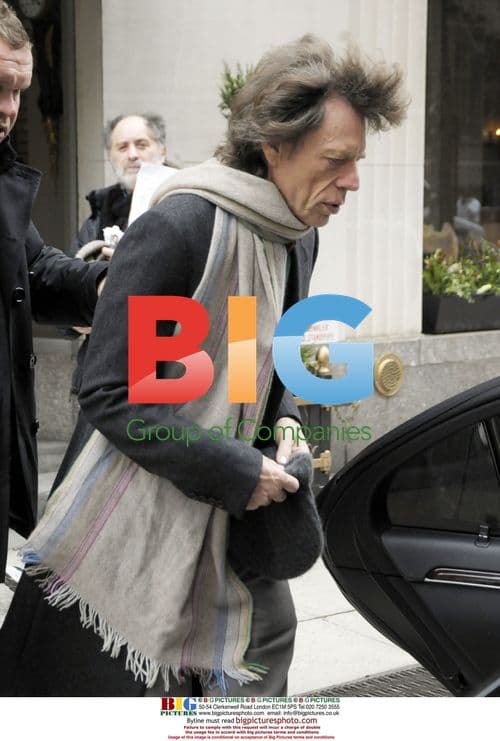 Mick Jagger and Mystery Woman in NYC