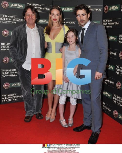 Neil Jordan, Alicja Bachleda, Alison Barry, Colin Farrell at Ondine Premiere