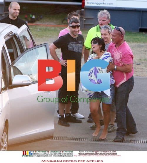 Lily Allen Backstage Tumble