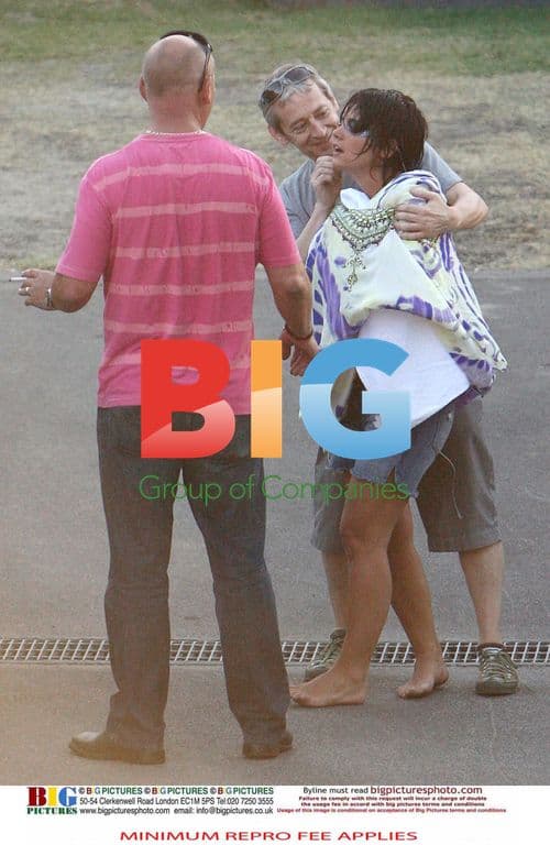 Lily Allen Takes Tumble at Big Day Out Festival