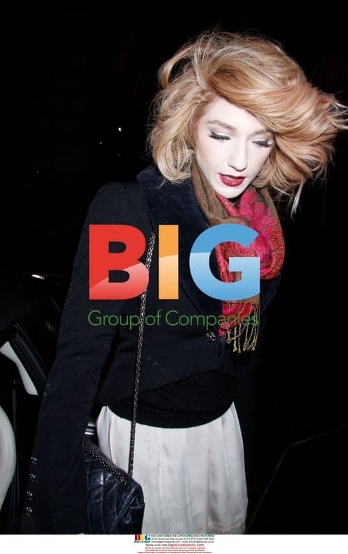 Girls Aloud at Naomi Campbell Fashion Show