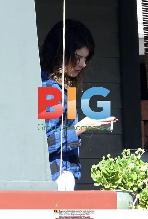 Shenae Grimes Smoking Unusual Cigarette