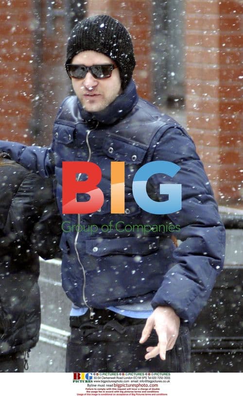 Jessica Biel and Justin Timberlake brave NYC snow