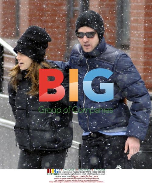 Jessica Biel and Justin Timberlake in NYC