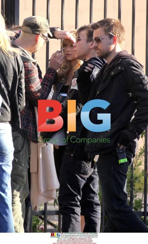 Christina Aguilera Filming Burlesque
