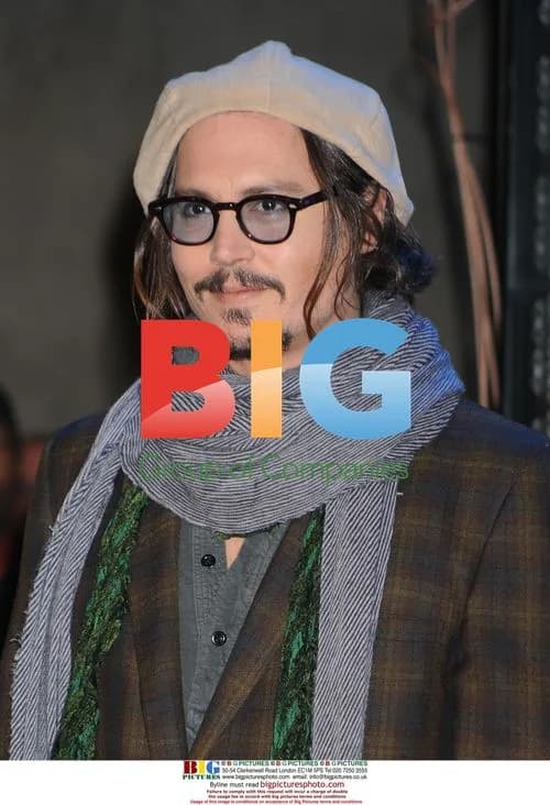 Johnny Depp at Alice in Wonderland Concert