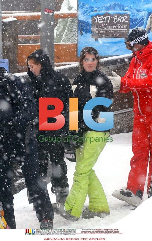 Prince Andrew and Family Ski Trip