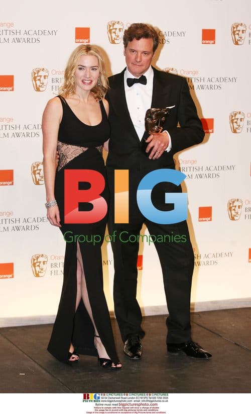 Kate Winslett and Colin Firth at BAFTA Awards