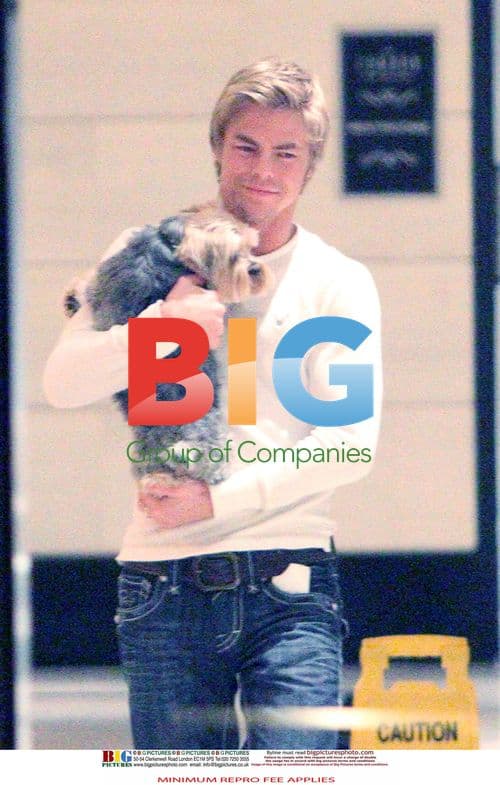 Derek Hough Leaves Cheryl Cole's Hotel at 4am