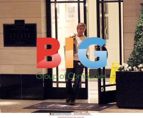 Derek Hough Leaves Cheryl Cole's Hotel at 4AM