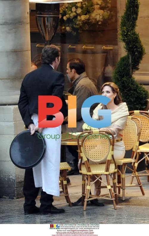 Angelina Jolie on Set of 'The Tourist'