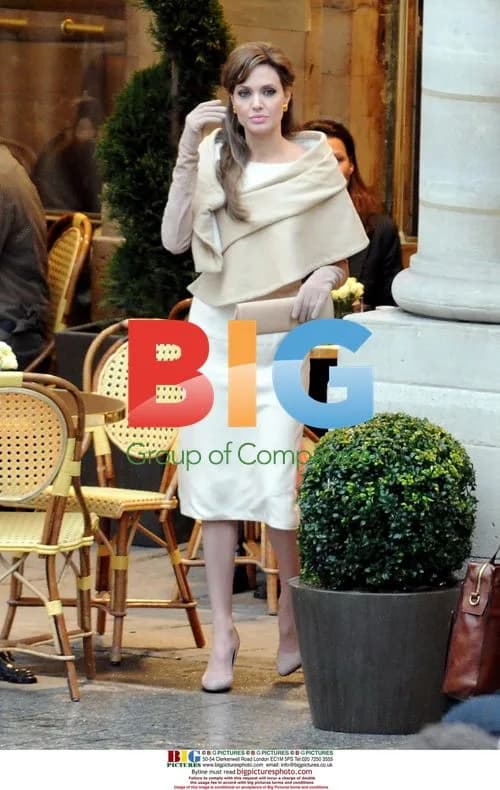 Angelina Jolie on 'The Tourist' set in Paris