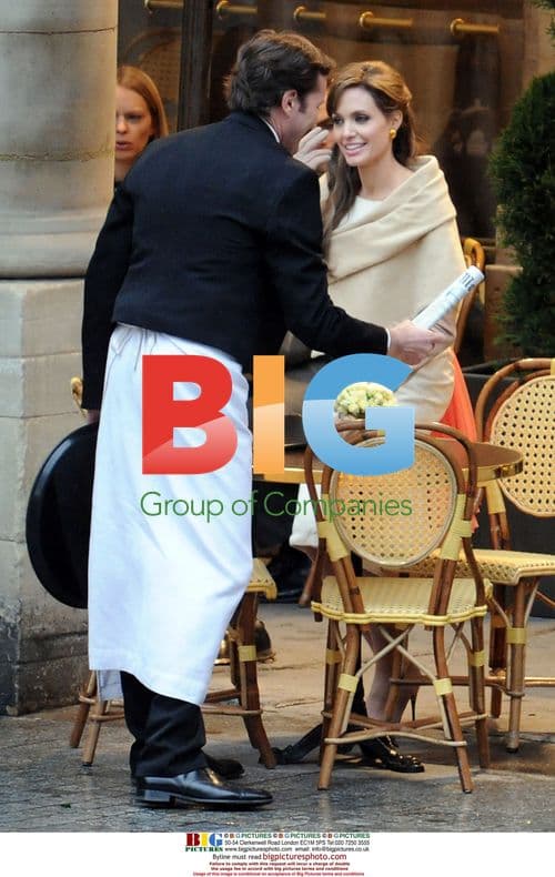 Angelina Jolie on 'The Tourist' Set in Paris