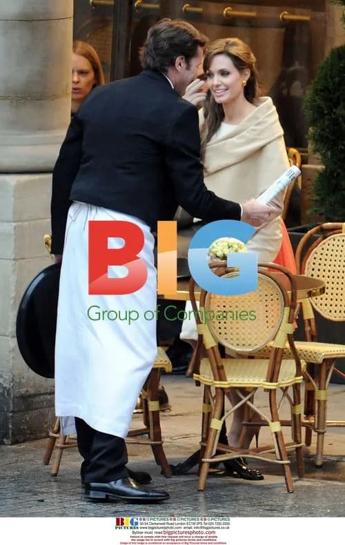 Angelina Jolie on 'The Tourist' Set in Paris