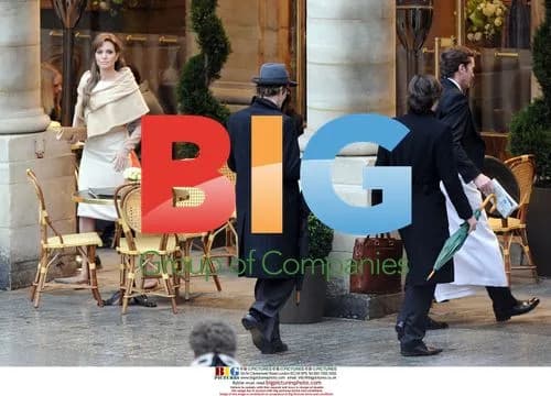 Angelina Jolie Filming 'The Tourist' in Paris