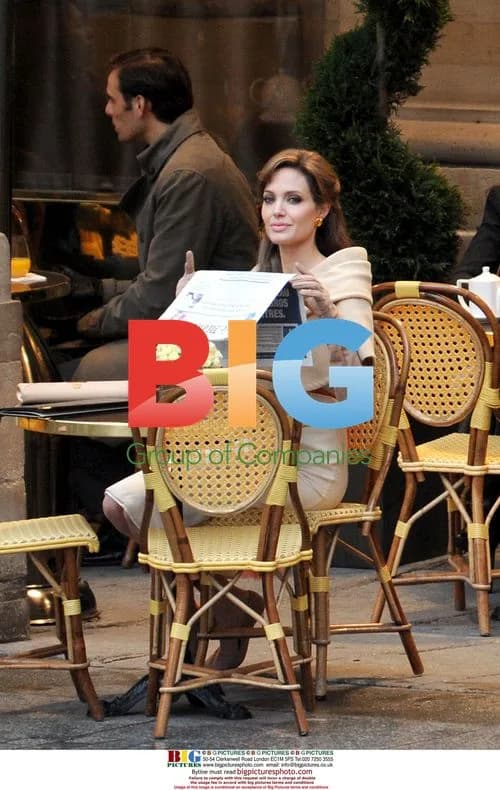Angelina Jolie on set of 'The Tourist'