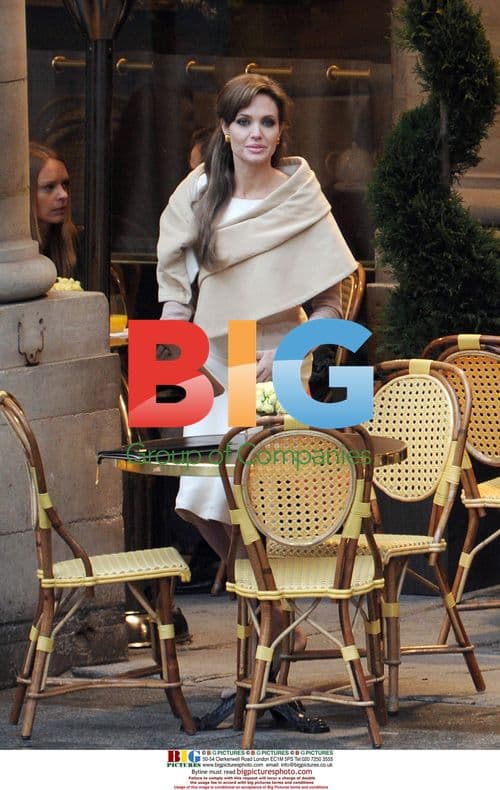 Angelina Jolie on 'The Tourist' Set in Paris