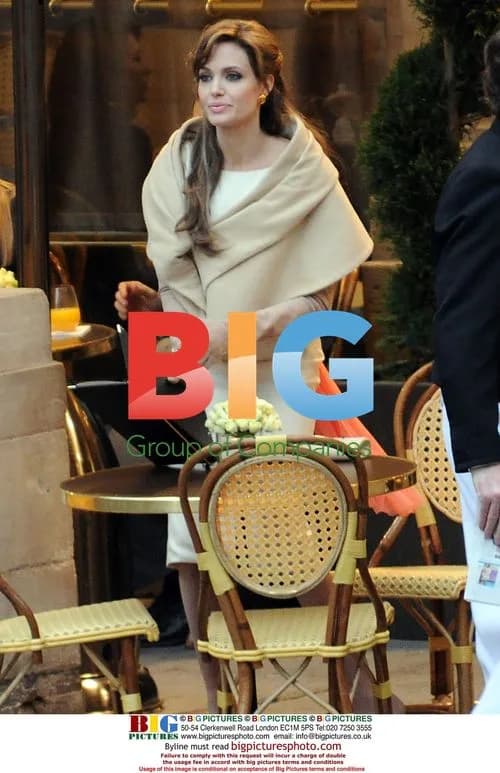 Angelina Jolie on 'The Tourist' Set