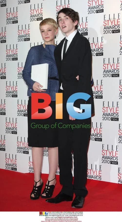 Carey Mulligan and Matthew Beard at Elle Style Awards 2010