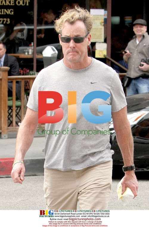 John C. McGinley leaving Beverly Hills
