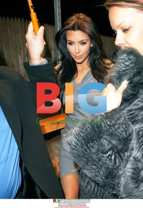 Kim Kardashian Leaves QVC Studios