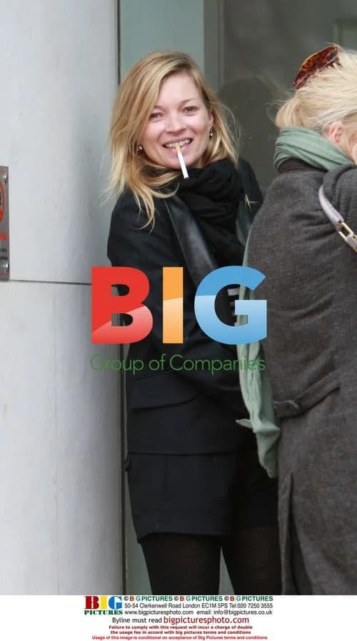 Kate Moss Walking in London