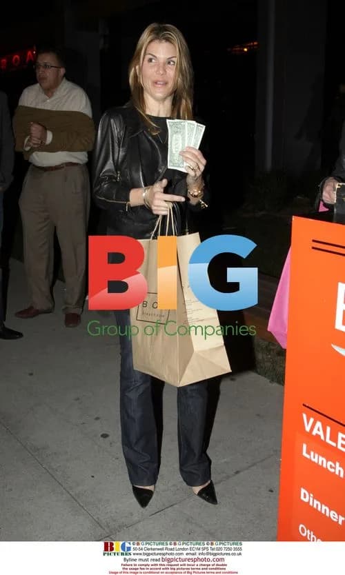 Lori Loughlin Leaving Boa Steakhouse