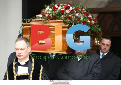 Designer Alexander McQueen's Funeral