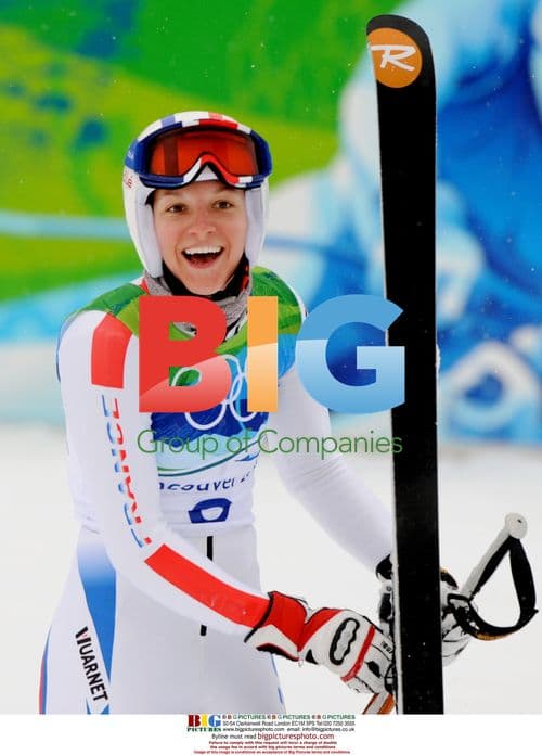 France\'s Taina Barioz at 2010 Winter Olympics