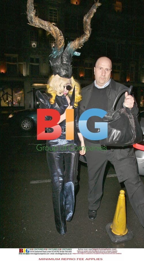 Lady Gaga Leaves Zuma in London