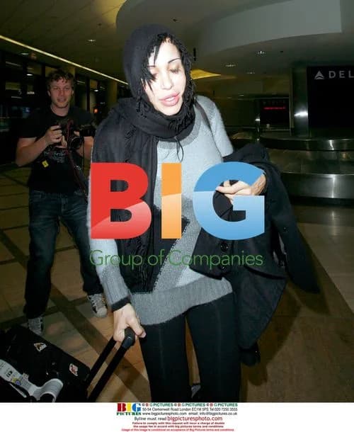 Nadya Suleman Arriving at LAX
