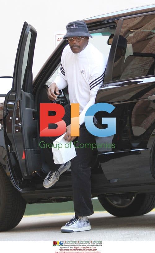 Samuel L Jackson visits medical building