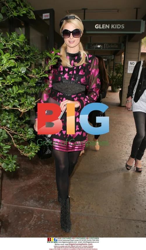 Paris Hilton Shopping in Beverly Glen