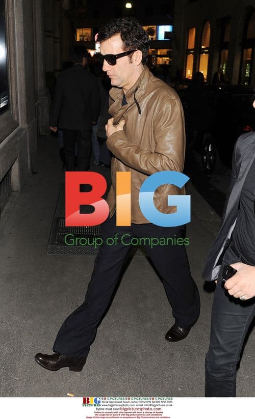 Actor Clive Owen Spotted in Milan