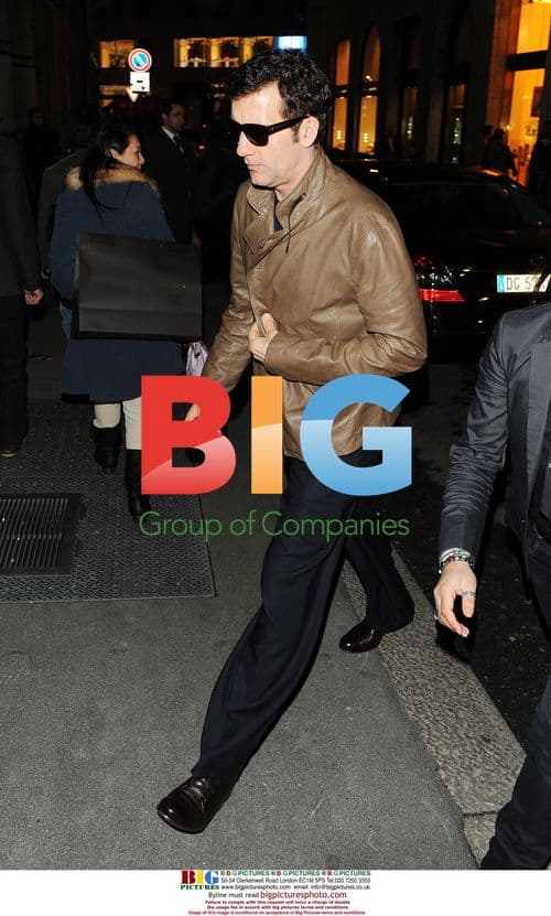 Clive Owen Spotted in Milan