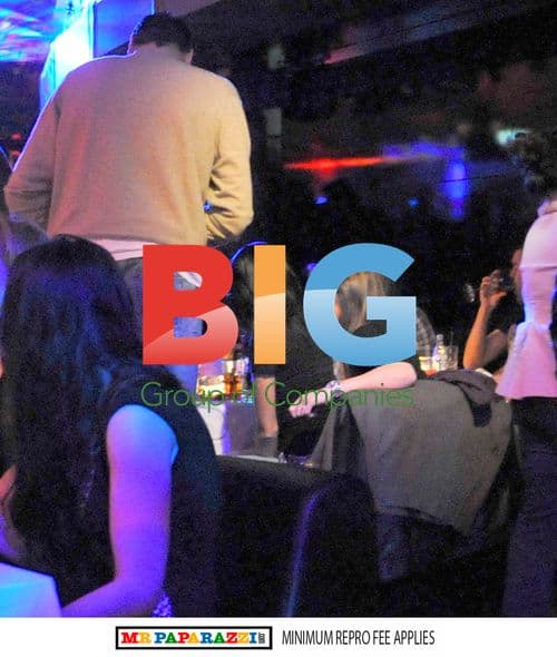 David Beckham at Just Cavalli Cafè in Milan