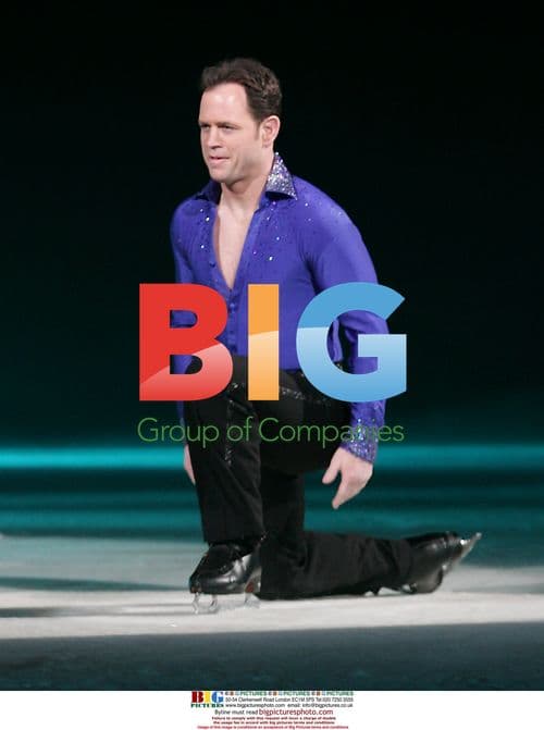 Kyran Bracken performs at Holiday on Ice