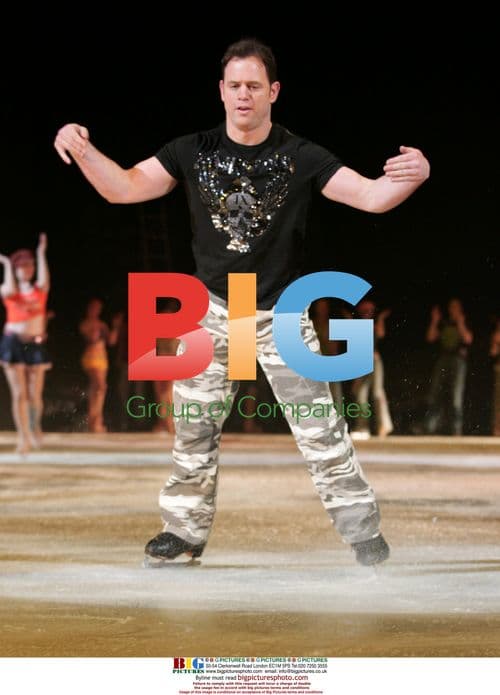 Kyran Bracken performs at Holiday on Ice