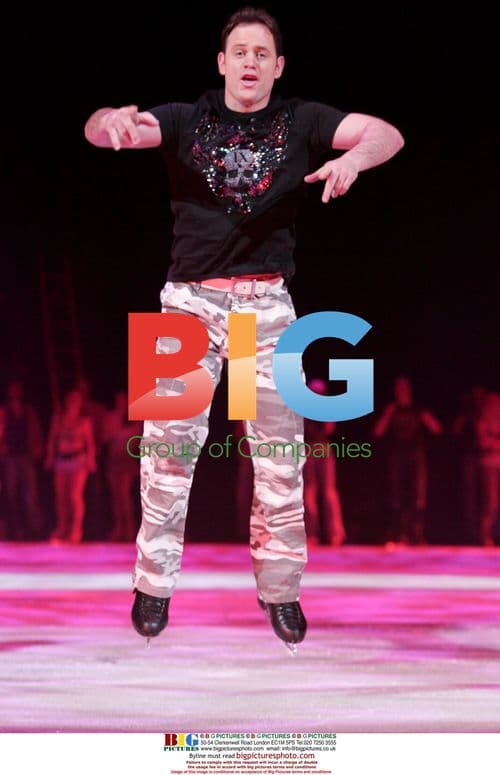 Kyran Bracken at Holiday on Ice Spirit