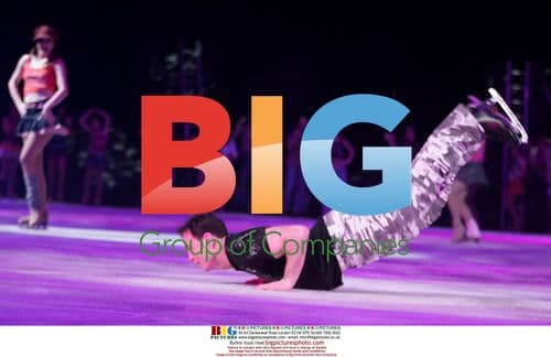 Kyran Bracken performs at Holiday on Ice