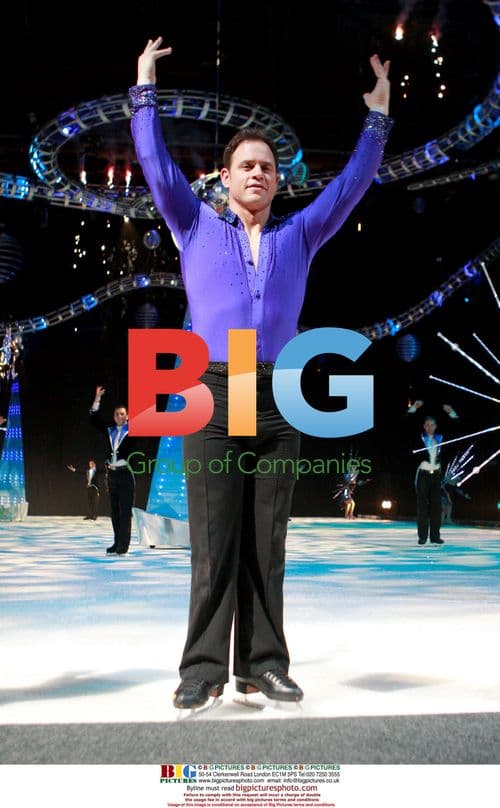 Kyran Bracken at Holiday on Ice Spirit