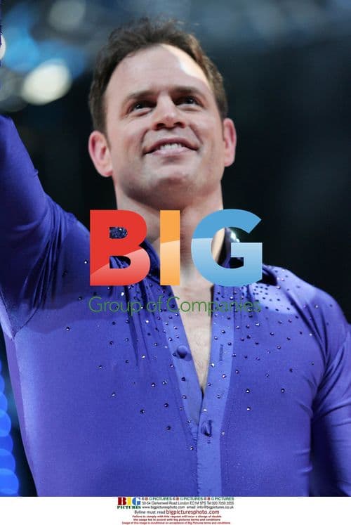 Kyran Bracken performs at Holiday on Ice Spirit