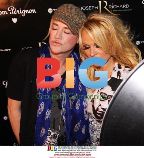 Richie Rich, Pamela Anderson, and Evan Lysacek Party in Vancouver