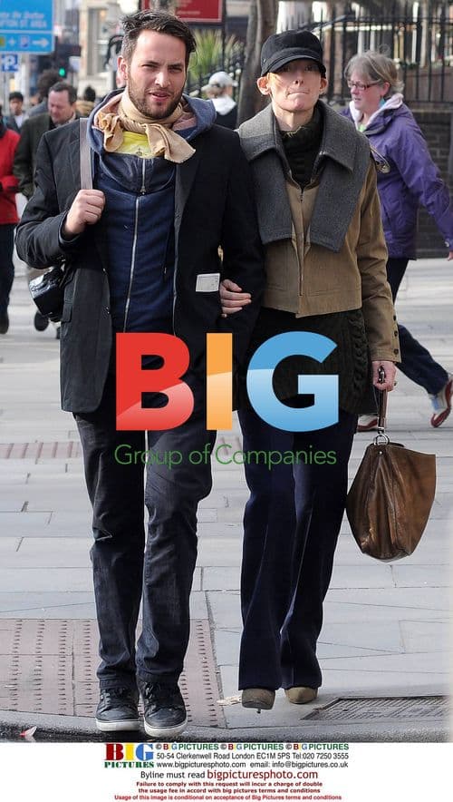 Tilda Swinton and Sandro Kopp in Dublin