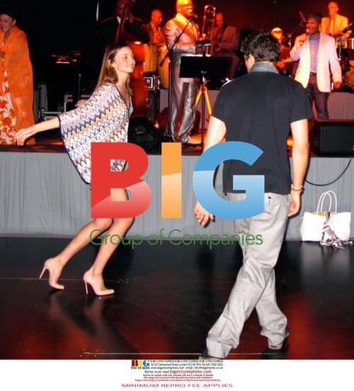 Orlando Bloom and Miranda Kerr at Abramovich's New Year's Eve Party