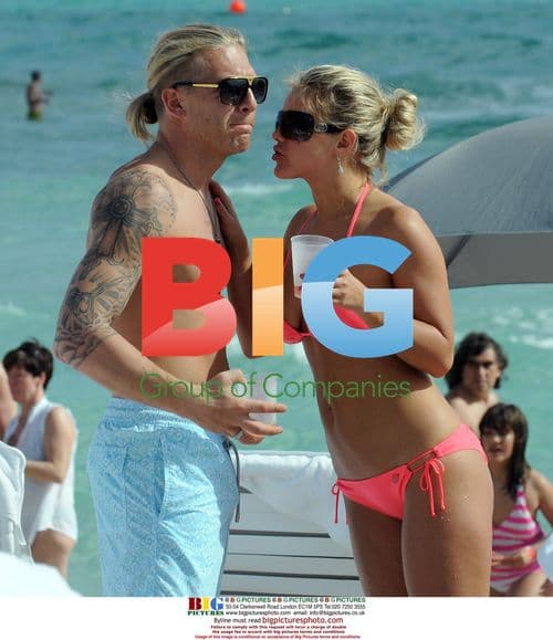 Andriy and Yulia Voronin on South Beach