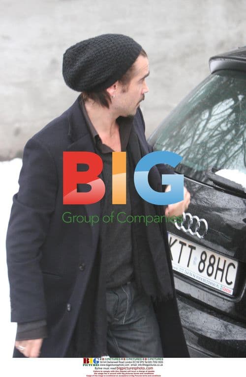 Colin Farrell and Alicja Bachleda with newborn son